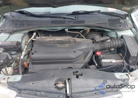 2002 Honda Odyssey Ex-L z USA, uszkodzony, nr VIN 2HKRL18052H588475